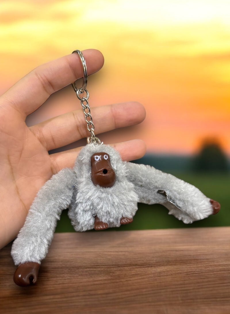 3Pcs Of Multicolor Monkey Keychains - Image 3